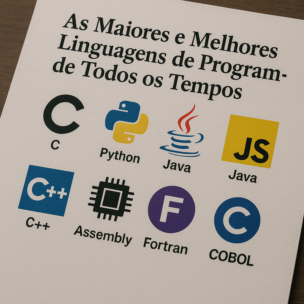 As Maiores e Melhores Linguagens de Programação de Todos os Tempos